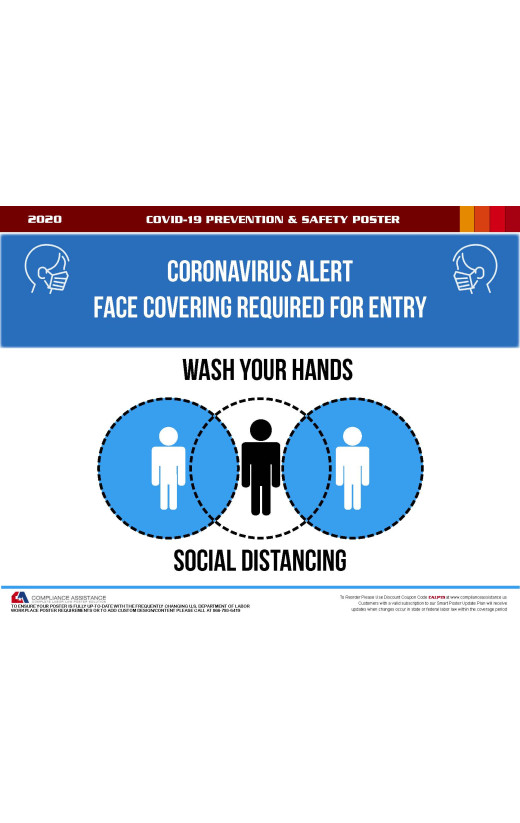 COVID-19 PREVENTION & SAFETY POSTER