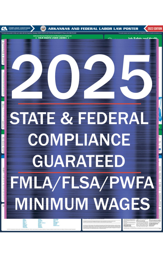 2025 Arkansas State and Federal All-In-One Labor Law Poster