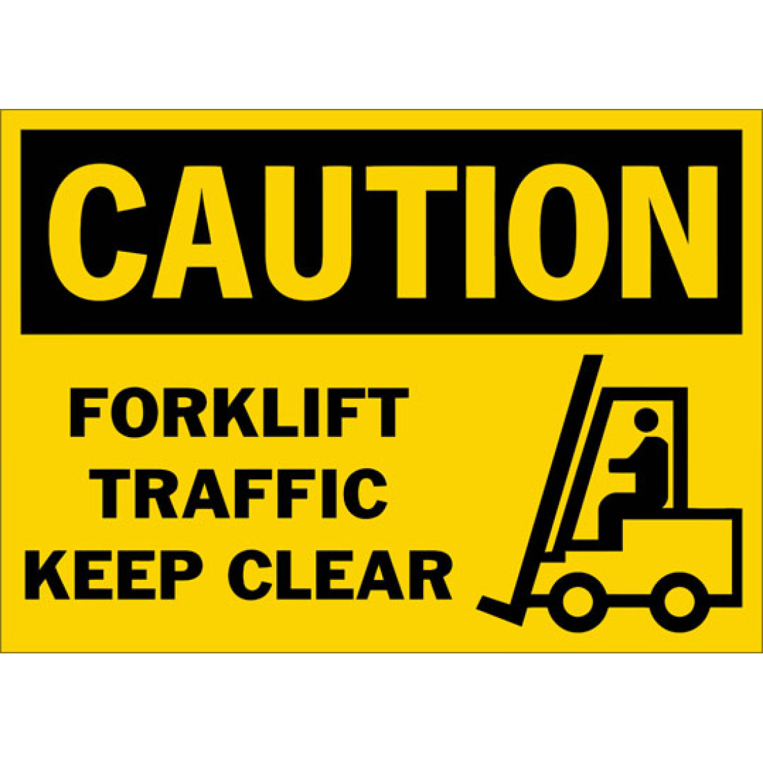 ForkLift Traffic Sign