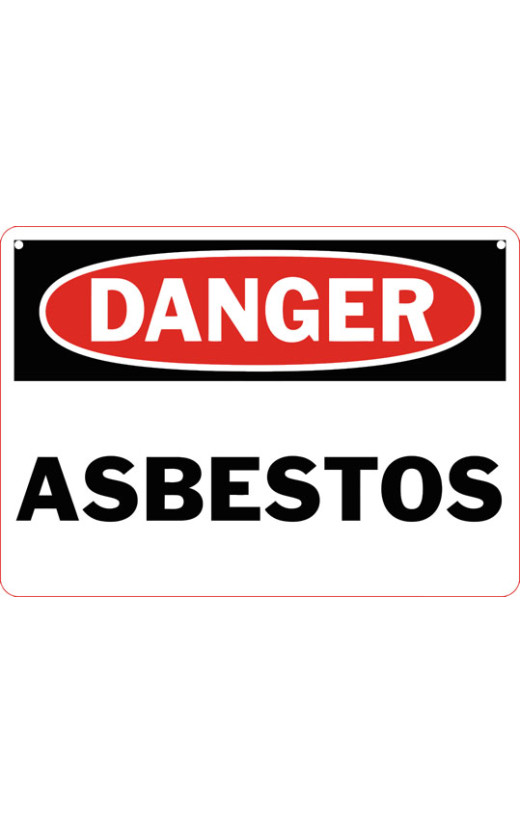 Danger Asbestos Safety Sign