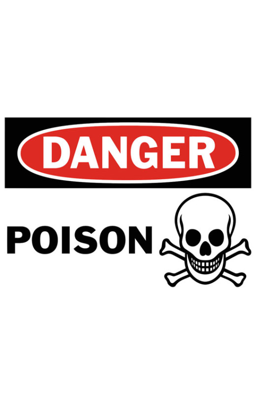 Danger Poison21 Safety Sign