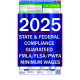 2025 Indiana State and Federal All-In-One Labor Law Poster 