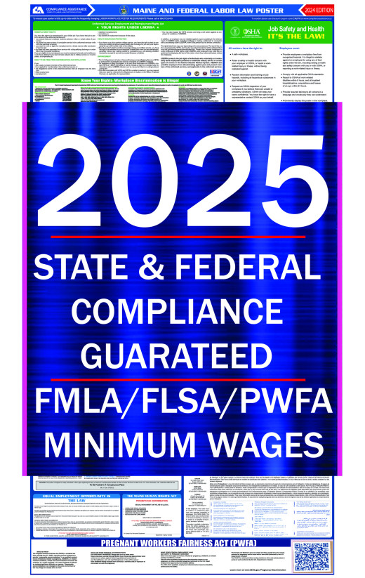 2025 Maine State and Federal All-In-One Labor Law Poster