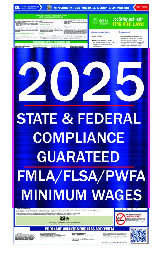 2025 Minnesota State and Federal All-In-One Labor Law Poster