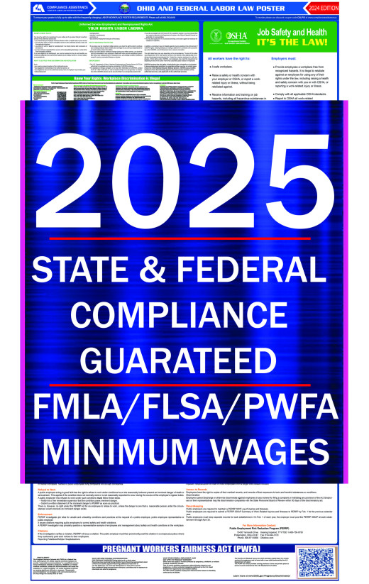 2025 Ohio State and Federal All-In-One Labor Law Poster