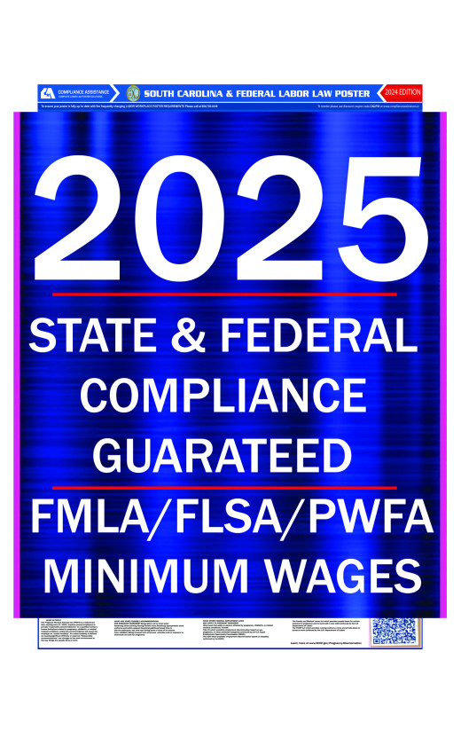 2025 South Carolina State and Federal All-In-One Labor Law Poster