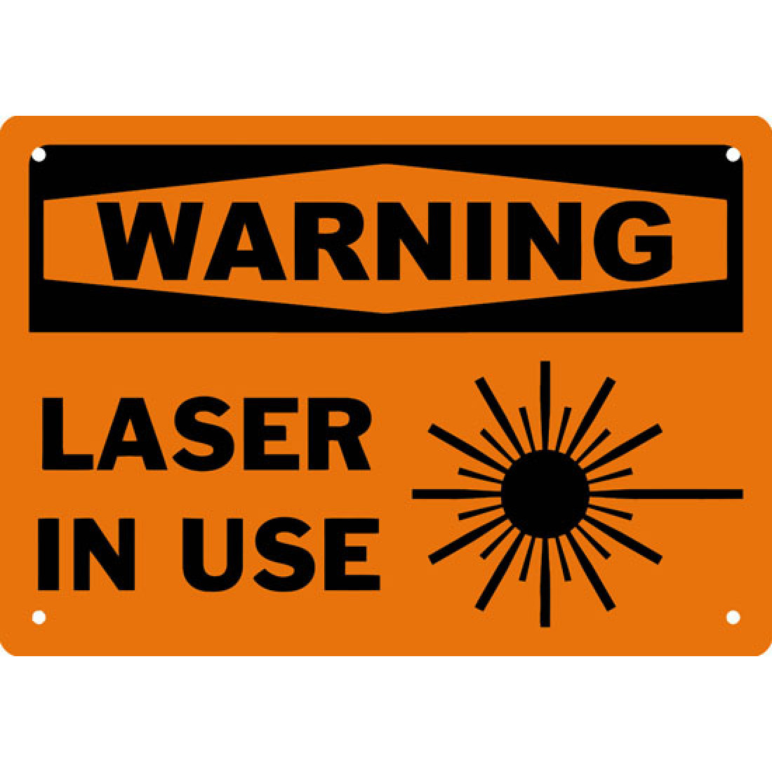 laser in use sign pdf