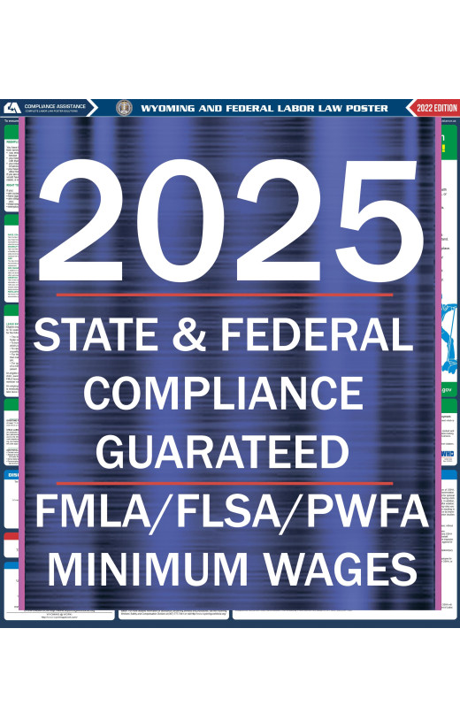 2025 Wyoming State and Federal All-In-One Labor Law Poster