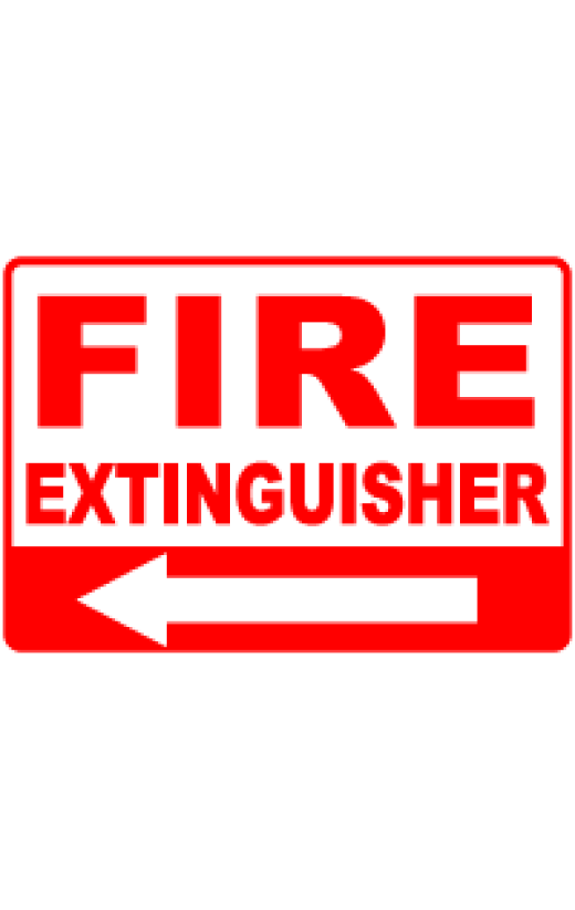 Fire Extinguisher (left arrow)