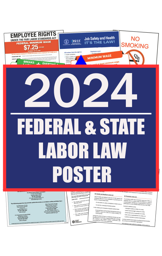 2024 West Virginia Digital State and Federal Labor Law Poster 