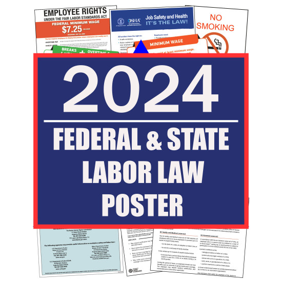 2024 Alabama Digital State and Federal Labor Law Poster